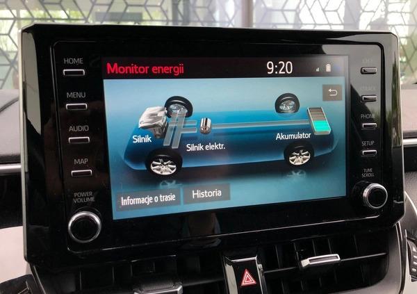Toyota Corolla cena 85900 przebieg: 113478, rok produkcji 2019 z Hel małe 497
